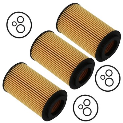 3Packs Engine Oil Filter for Mercedes-Benz Viano 3.5L 2007-2018 HU718/5X