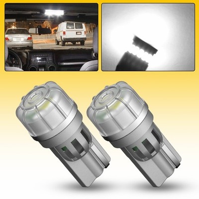 AUXITO Canbus T10 168 2825 194 LED License Plate Light Bulbs 6000K Bright White