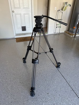 Libec Cinema Tripod with fluid head RH45 and BR-3B Spreader Legs *FREE SHIPPING*