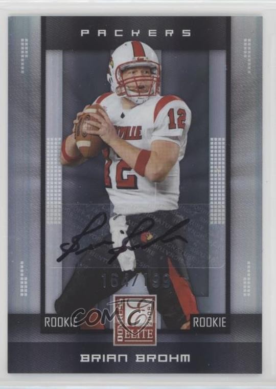 Brian Brohm Donruss Elite #102 Autograph