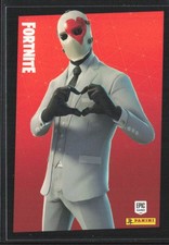 2020 Panini Fortnite Reloaded Wild Card (Hearts) / Legendary outfit #182 NM-MT