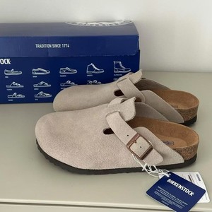 Birkenstock Boston Clog Taupe | eBay display picture 3