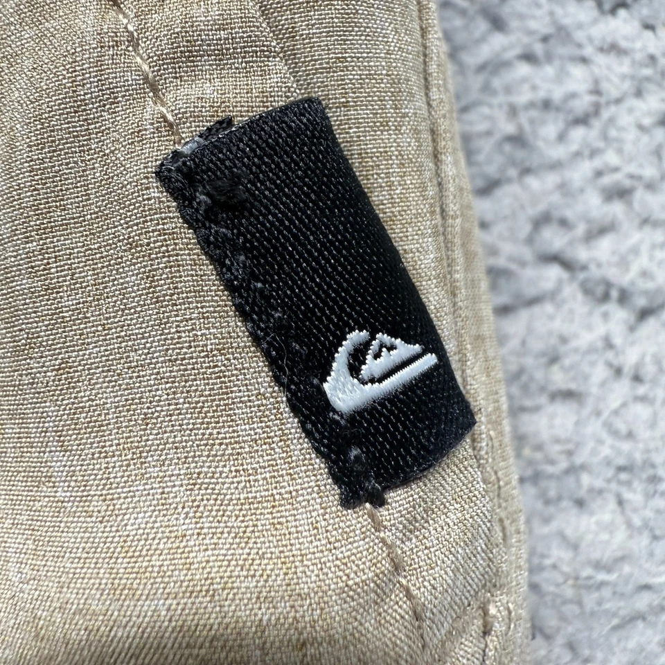 Гибридные эластичные шорты без застежек Quicksilver Amphibian коричневые для мальчиков размер M 10-12 - Изображение 4 из 4