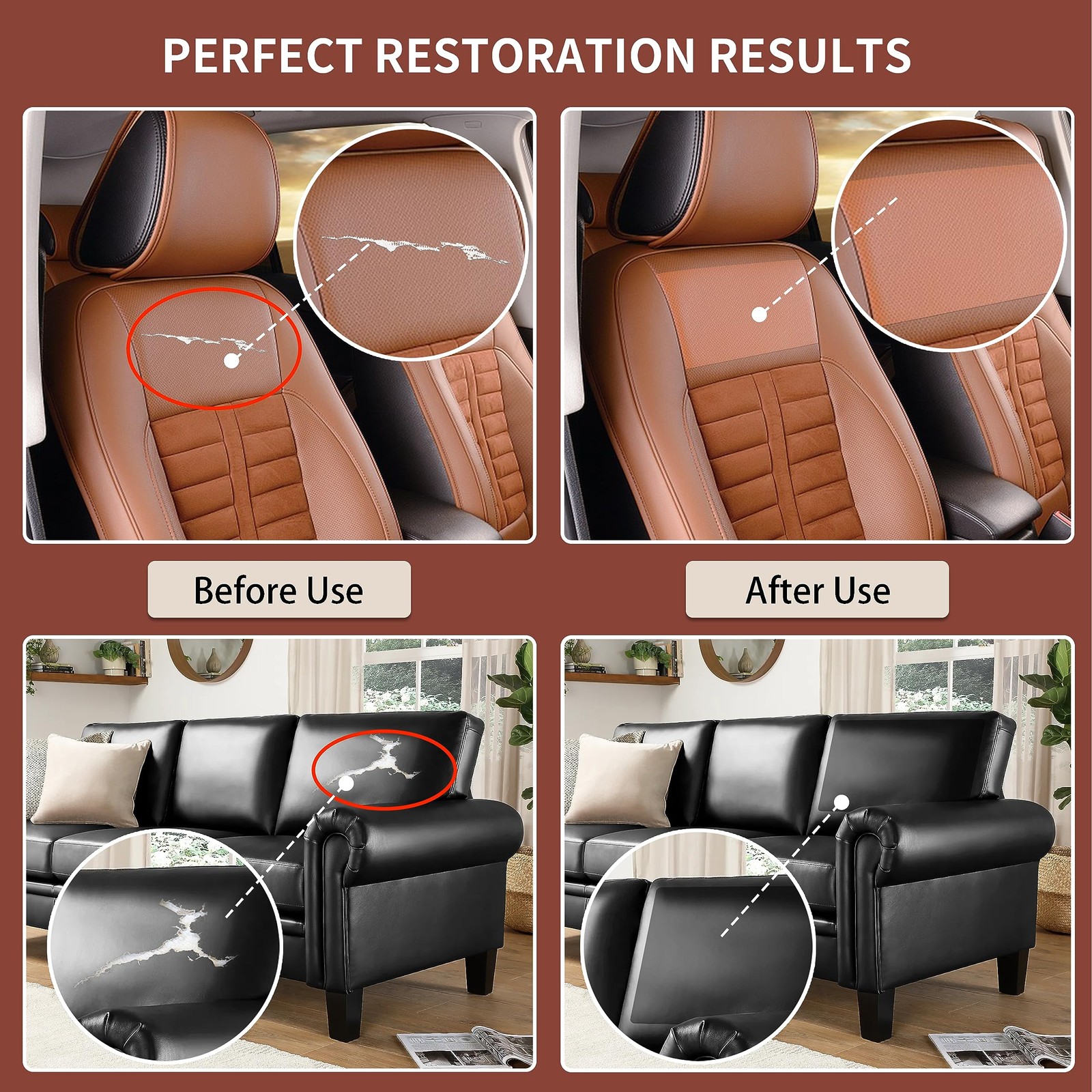 Window Vinyl Kit Besezx Leather Repair Patch Tape Kit Vinyl Self Adhesive Couch Black | eBay