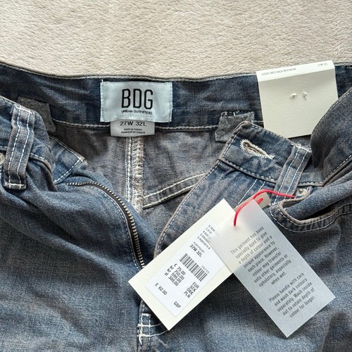 Urban Outfitters Jeans BDG Logan Cinch Back Boyfriend Size W27 32L - Picture 4 of 11