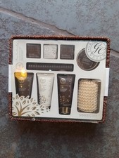 Image of Grace Cole Spa Gift Set Warm Vanilla Bath Body Wash Cream Set Brand New Sealed