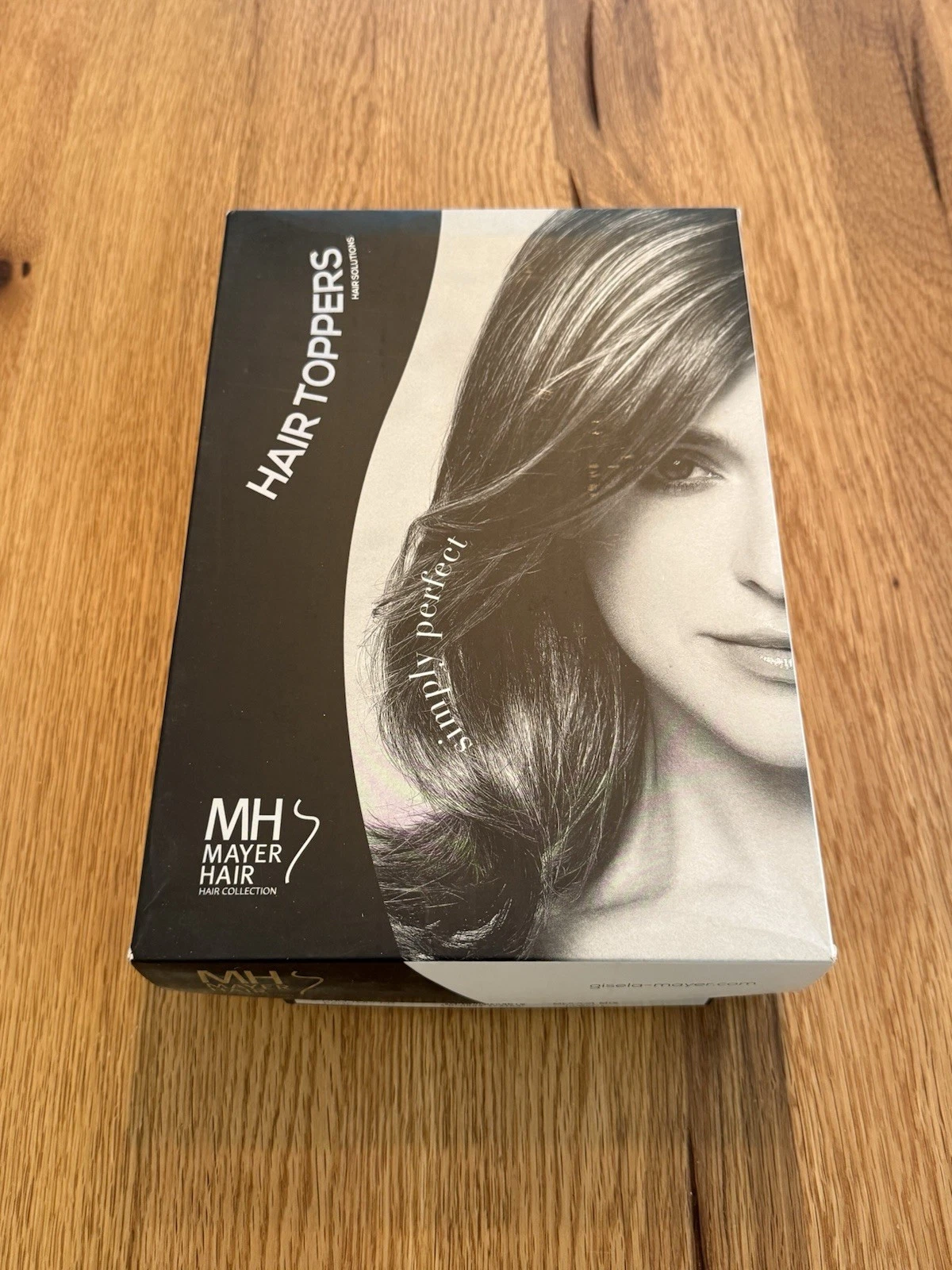Gisela Mayer Hair Topper Duo Topper Page Mocca Mix 8/6/27 Mono - Brand New