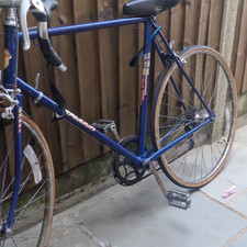 Raleigh 700C Blue Road Bike Unisex Adults Drop Bar Side Pull Caliper Brake