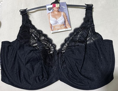 M&S FABELHAFTER AMELIA SPITZEN BÜGEL VOLLSCHALEN BH in SCHWARZ Größe 40GG