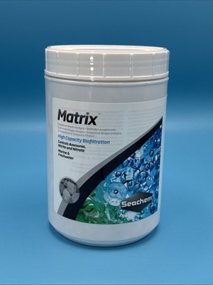 Seachem Matrix 2L High Capacity Biofiltration Aquarium Filter Media