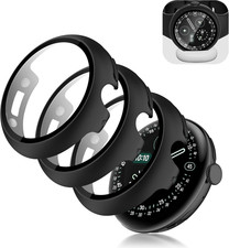 3 Pack for Google Pixel Watch 4 45Mm Case 2025 , Newly Upgraded Charge with Cas