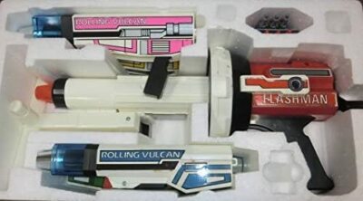 Bandai Choushinsei Flashman DX Rolling Vulcan Toy 1986 U67 for