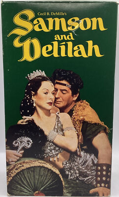 Samson and Delilah VHS 1949, 1990 Release 2 Tape Set **Buy 2 Get 1  