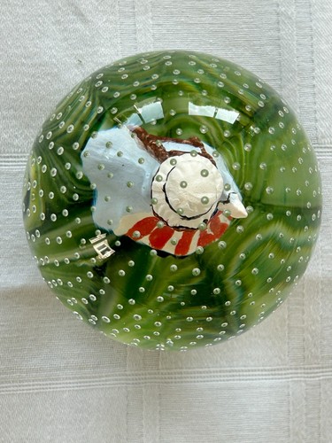 Vintage Joe St. Clair Paperweight Betsy Ross Flag - Picture 6 of 9