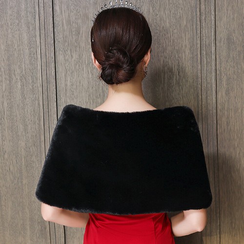 Stunning Fluffy Cape Bolero for Bride, Perfect for Wedding - Wraps & Jackets - Picture 10 of 25