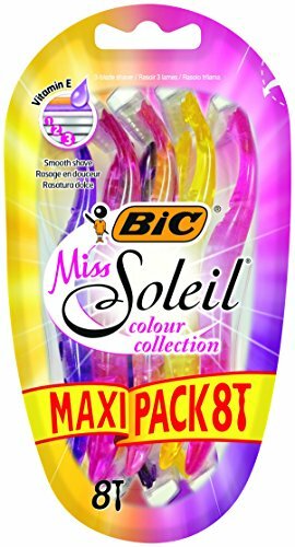 Rasoi BIC della collezione “Miss Soleil Colour”, da donna, maxi (x3c)