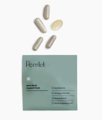 NIB 28 Sealed Packs Perelel Mom Multi Support Vitamins 30 Daily Pill Packs