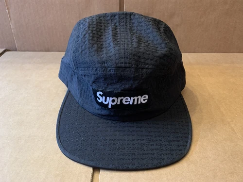 Supreme Repeater Camp Cap noir taille unique F/W 13