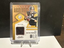 Ben Roethlisberger 2021 Panini Absolute Canton Absolutes /199 #CA3 Steelers