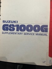 Suzuki Motorcycle Manuals and Literature 1978 1978 Year of