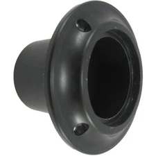 Centek 1200288 Black Thru Hull Fitting 3 Inch Outside Diameter