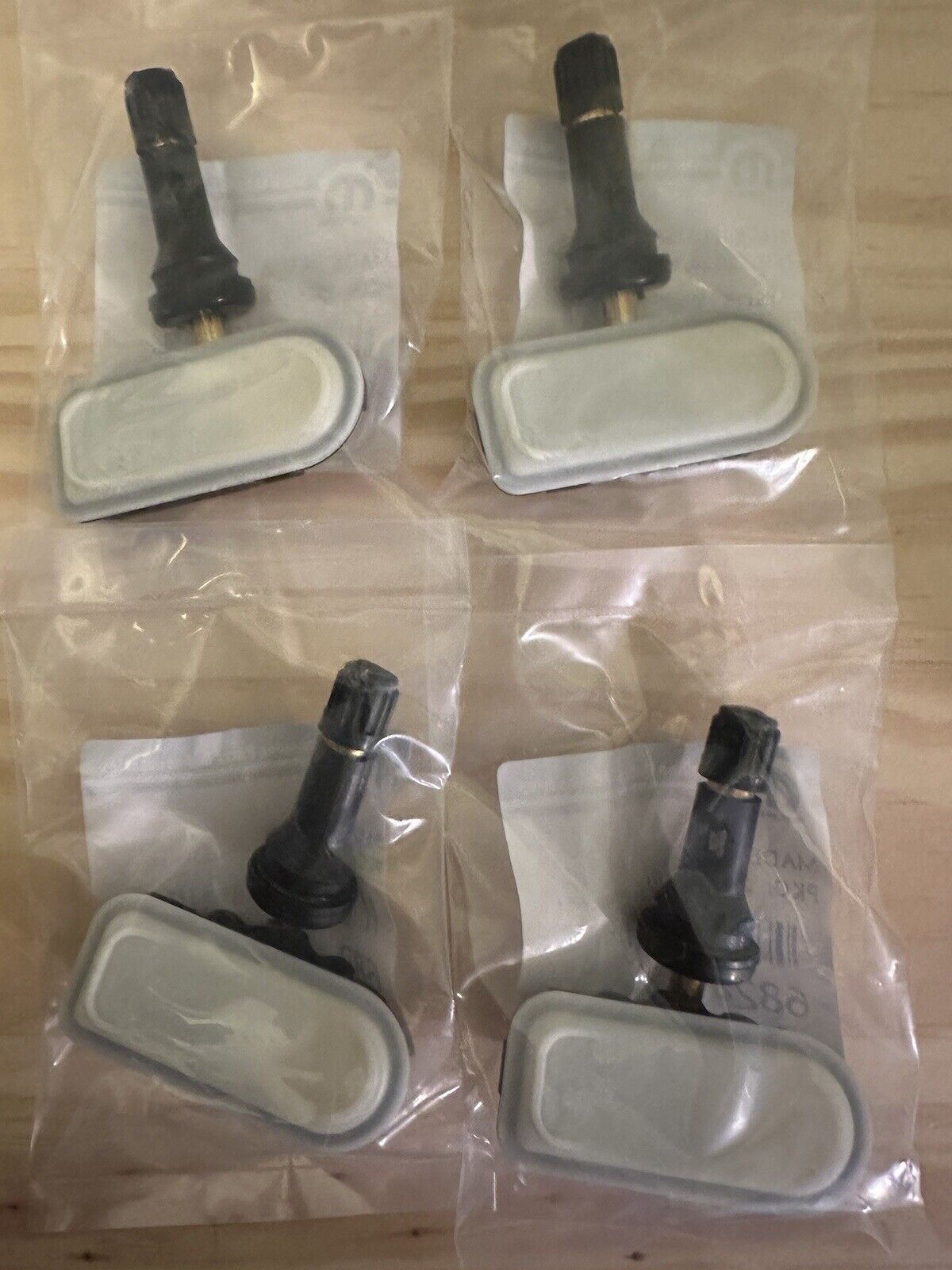 4Pcs New OEM 68249197AA Tire Pressure Sensor TPMS For Dodge Ram 1500 ...