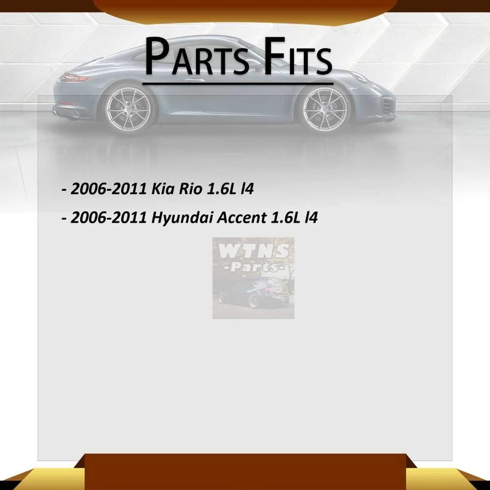 Conjunto de puntales amortiguadores delanteros traseros 4 piezas para Kia Rio 2006-2011 1,6 L Foto 2 de 4