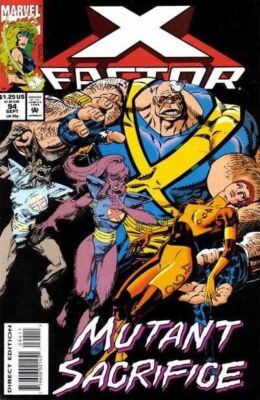 X-Factor (1986) #  94 (7.0-FVF) 1993