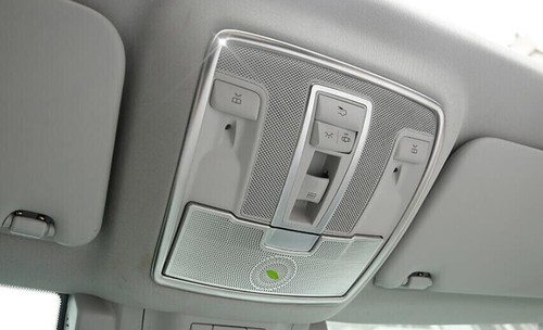 Fit For Benz ML GL 2012-2016 Silver Titanium Front Reading Lamp Frame Cover Trim - Imagen 8 de 8