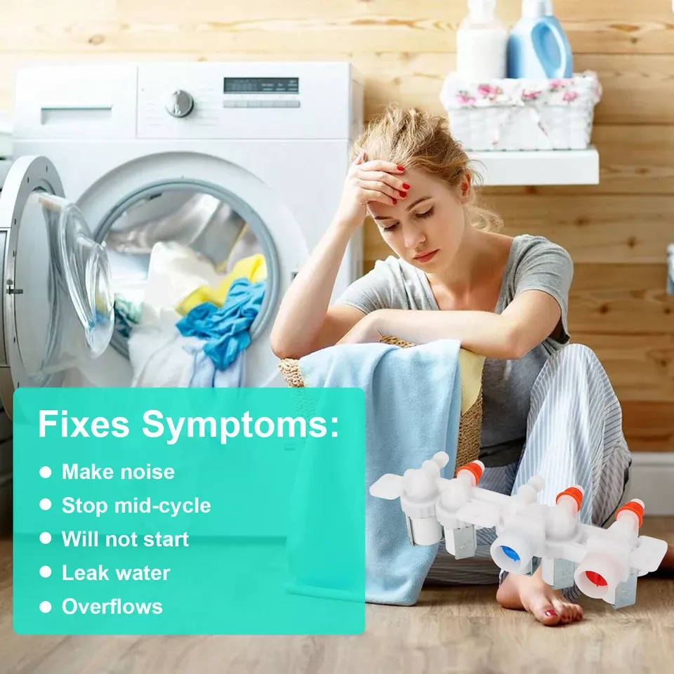 Water Inlet Valve For LG Kenmore Washer WT1101CW WT1201CV