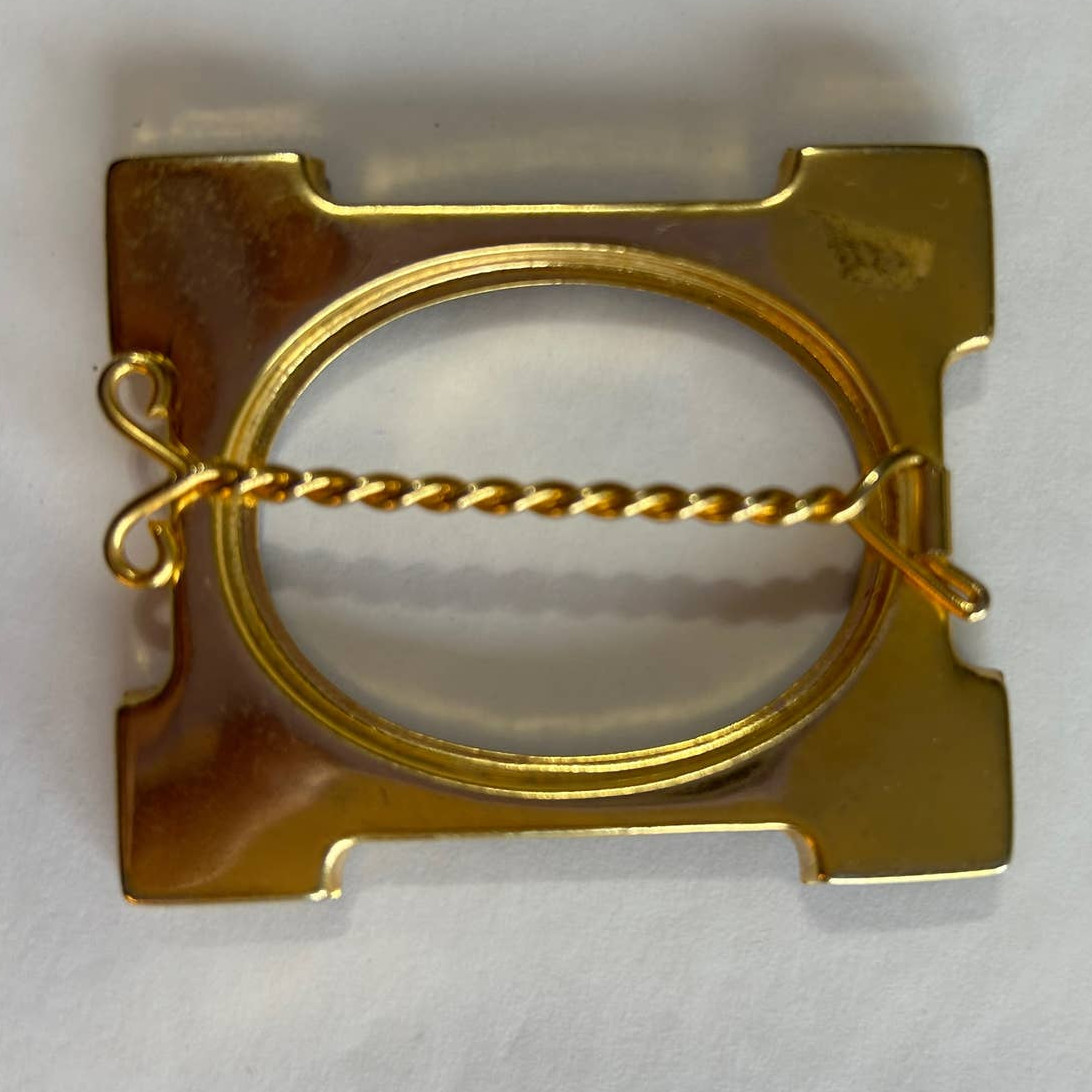 Vintage Micro Mosaic Mini Picture Frame Made in Italy Gem