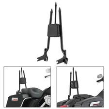 31" Height Backrest Sissy Bar Fit For Harley 1997-2008 Road King Glide FLHR FLTR