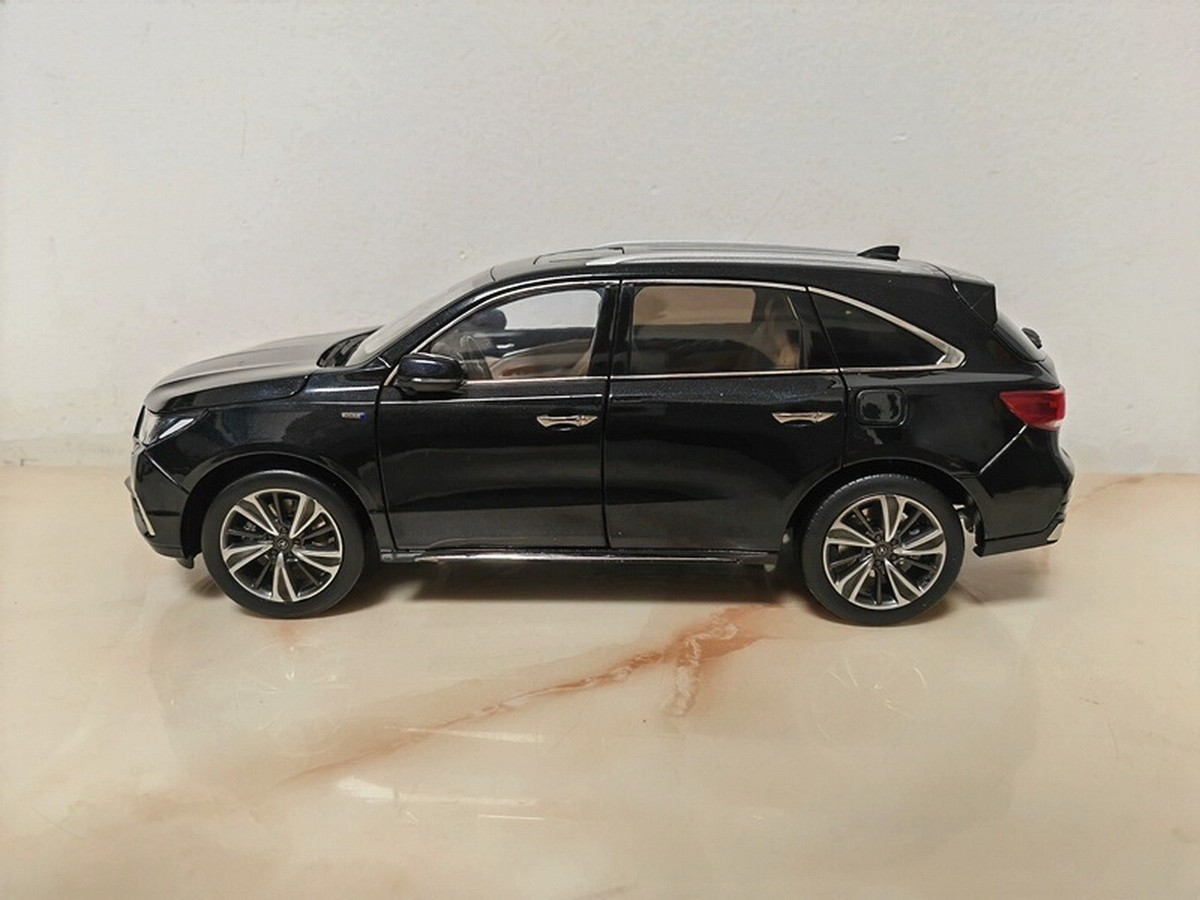 1/18 Scale Honda ACURA MDX Black Diecast Car Model Toy Collection