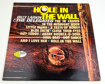 Billy Larkin & The Delegates Hole In The Wall 33 LP Record World