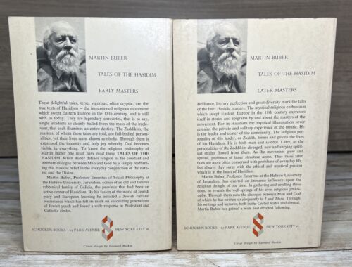 Lot 2 - Martin Buber - Tales of the Hasidim Later Masters & Early Masters 1961 - Foto 2 di 16