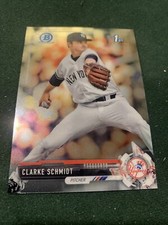 CLARKE SCHMIDT ROOKIE 1st BOWMAN CHROME BDC -197 New York Yankees