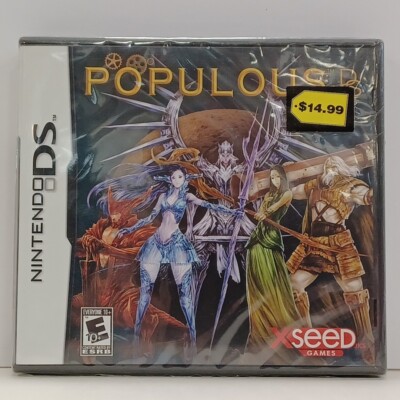 POPULOUS DS for Nintendo DS 2008 BRAND NEW FACTORY SEALED