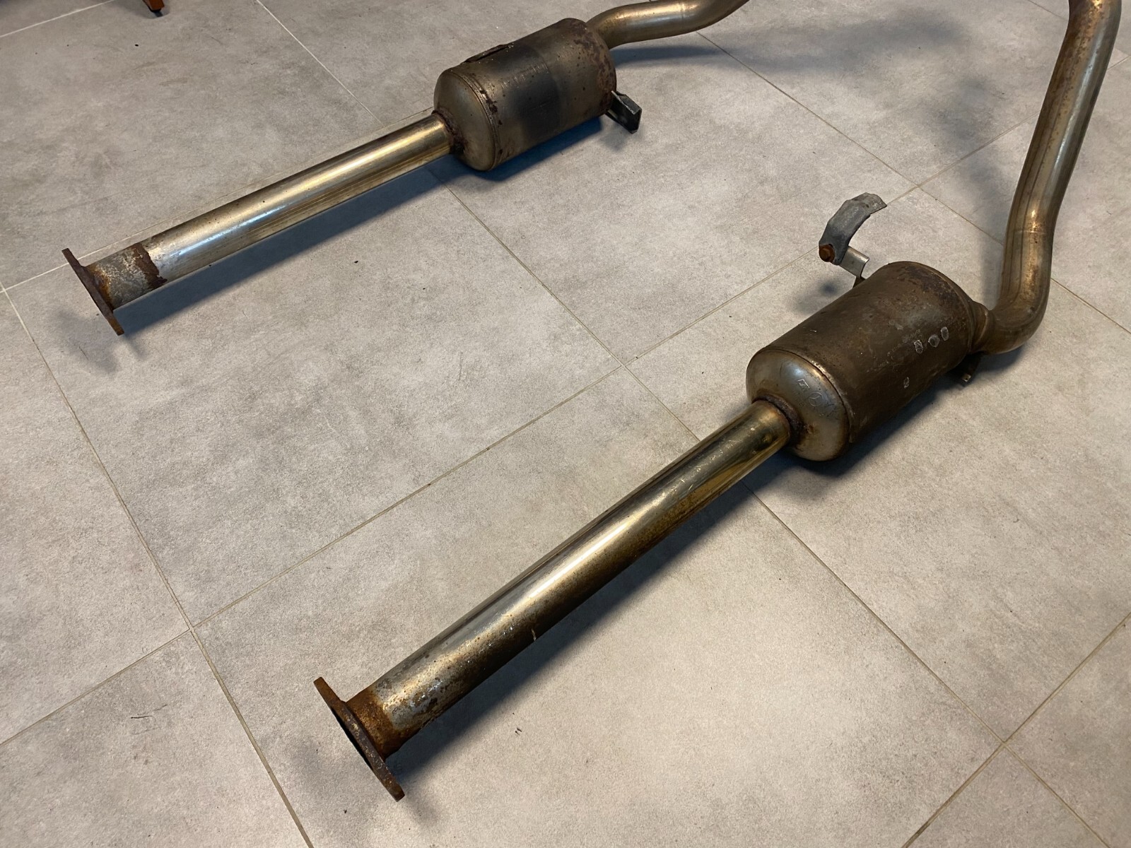 Mercedes G class W463 Genuine Exhaust Pipe Catalyst Left & Right 