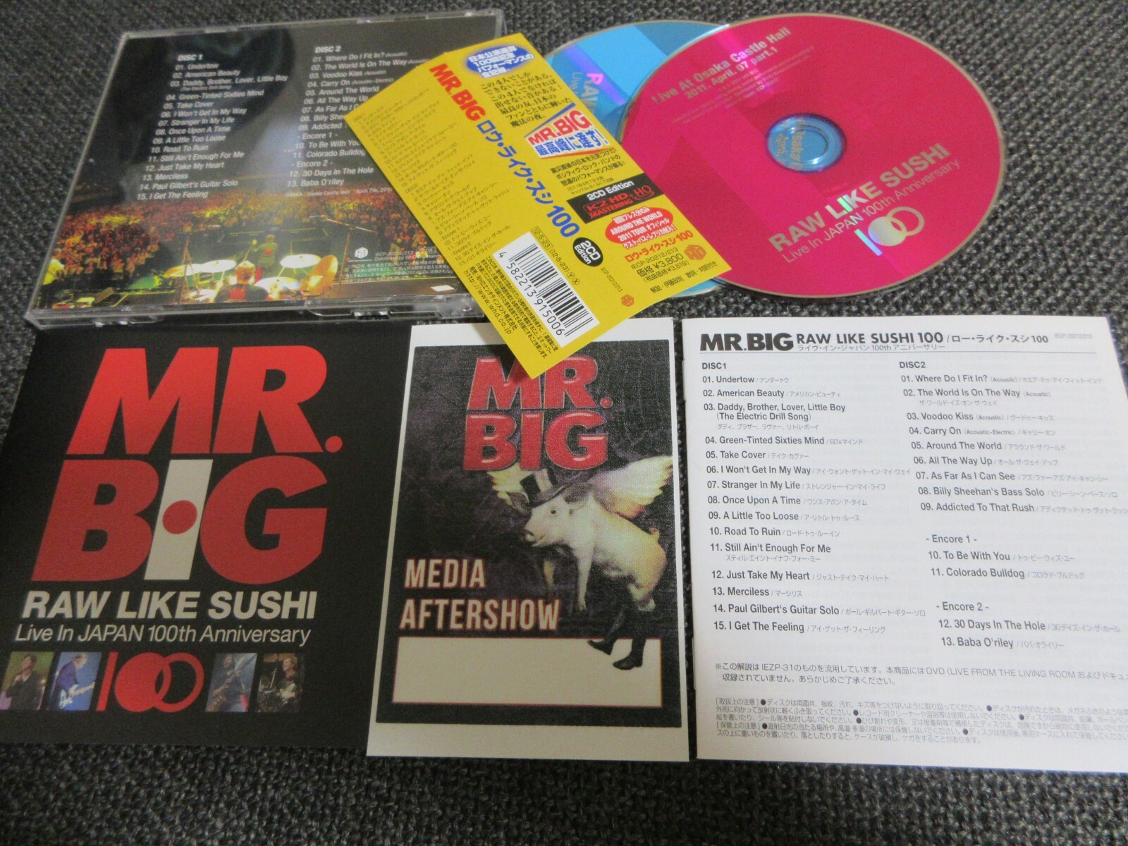 MR.BIG/ロー・ライク・スシ・100〈5000セット完全生産限定・2枚組〉