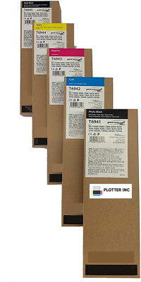 Epson T3000, T3720, T5000, T5720, T7000, T7270 Ultrachrome 700ml set. Exp. 2025