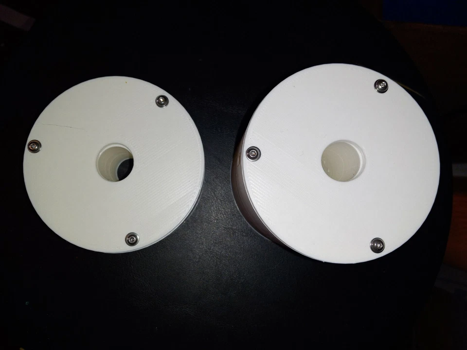 Custom Weight Counter 1.7" & 3"  tall 90MM DIAMETER combo 3D Printed - Image 3 of 4