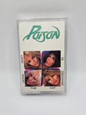 Poison: Look What the Cat Dragged In Cassette, 1986 Capitol Records