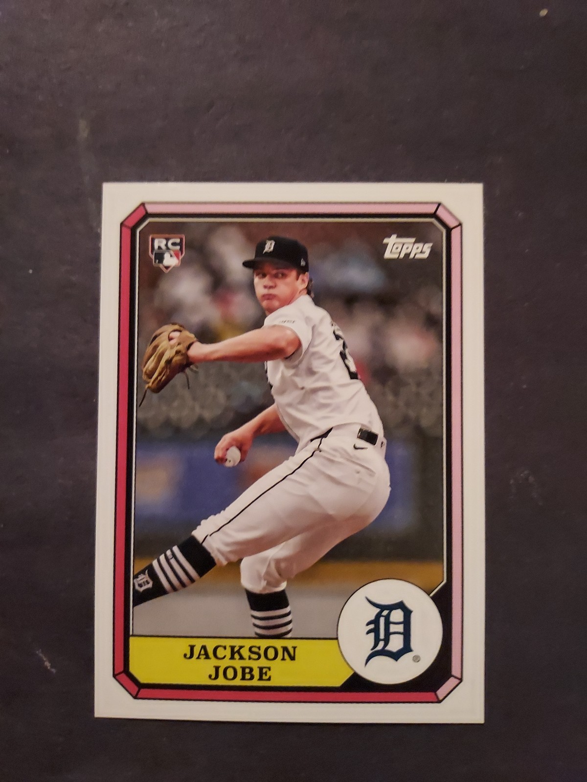 Jackson Jobe 2025 Topps Archives 1987 Topps Boardwalk And Baseball 87BB-6 (RC)
