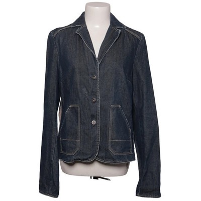 Guess, Jeansjacke, Damen, Größe: XL, Blau/Rot, Baumwolle, Nadelstreifen #BiV