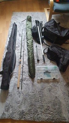 Angelset, Shimano, Fox Rage, Greys, Rute, Schirm, Bleie, Penn, Futteral, Rolle