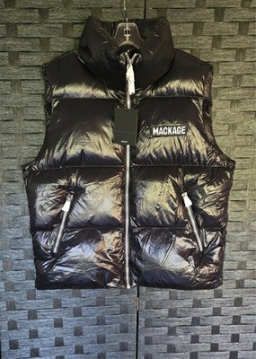 Mackage Men's Size 44 Kane High-Sheen Down Vest
