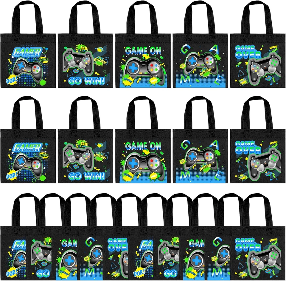 20 PIEZAS Bolsas para regalos de fiesta de videojuegos Bolsas de regalo para jugadores Bolsas de regalo para niños G... Foto 4 de 4
