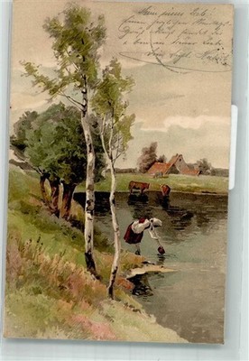 38179121 - Farmer draws water from a water Farm life