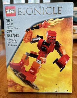 2023 LEGO Icons BIONICLE 40581 Tahu and Takua 219 Piece Building Set New Sealed