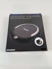 Sylvania SD305-MIB CD Player Walkman FM Radio New In The Box Working